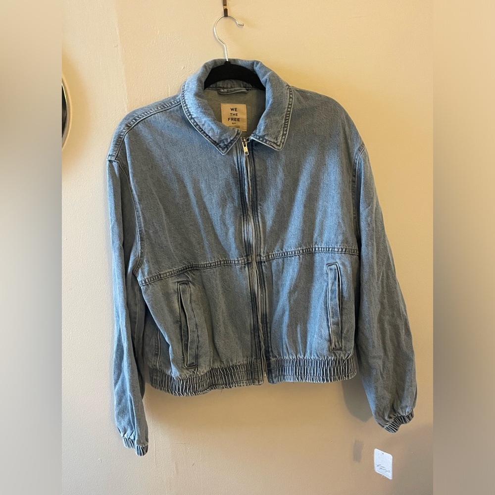 Free People Birdie Denim Jacket